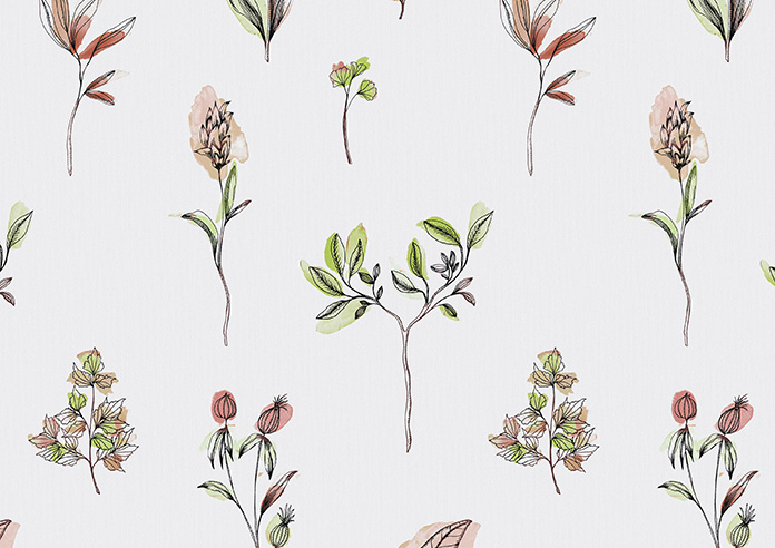 Herb Garden, Paprika - Twist&Fit Roller Blind - Image 6
